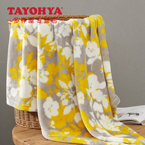 TAYOHYA multi-house flower in the age of flannel blanket double-sided velvet nap blanket single warm home