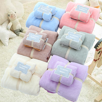 Good Kids Bath Towels Towel Soft Absorbent Adult Newborn Baby Baby Baby Coral Suede Fiber Bath Towels two