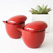 New Pint Day Style Creative Minima Seasoned Sauce Jars Hotel Solid Wood Seasoned Bottle Home Wooden Seasoning Jars
