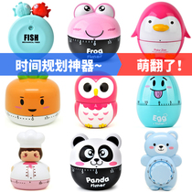 Kitchen time management artifact alarm clock reminder students do questions mechanical timer cute learning countdown timer