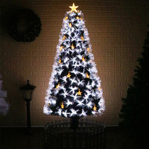 Fiber optic Christmas tree package LED flash mall home Christmas decoration 1 5 meters 1 8 meters 3 meters large 1 2m