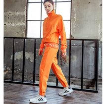 New autumn and winter long-sleeved sportswear suit womens casual fitness clothes indoor and outdoor sports suit