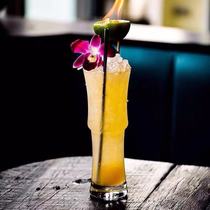 ins Net Red Special drinking cup long drinking cup bamboo cup glass cup juice milk tea cup cocktail Cup