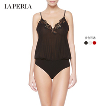 (Autumn Winter) LA PERLA ladies PETIT MACRAME sexy embroidery without steel ring