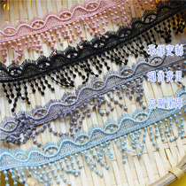 New product: Hedonistic aromatherapy accessories Polka dot tassel polyester light silk water-soluble embroidery LACE dress width 4CM