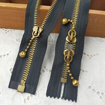 Black 5 Number of resin zipped (38 ~ 52cm) jacket open tail zipped wrap bag closed tailzip