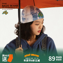 Acap Brand Loose Wool Knit Melon Skin Cold Hat Autumn and Winter Big Head Circumference Japanese Warm Womens and Mens Models