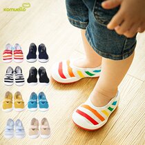 Spot Korea Komuello baby summer thin shallow mouth toddler shoes baby non-slip soft bottom shoes floor shoes shoes and socks