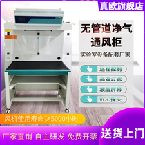 Zhenou pipe-free net gas fume hood All steel anti-corrosion manufacturers test acid and alkali adsorption filter exhaust cabinet