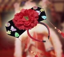 Plastering mother-in-law props headdress hat trouble groom mother-in-law vinegar jar Jealous mother-in-law wears wedding celebration