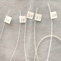 Piping inner core Handmade leather DIY plastic inner core translucent 1 5 2 2 5mm car seat cushion hemming bone