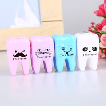Minimalist Korean version creative student cartoon cute tooth roll pen knife stationery plastic pencil sharpeners pencil knife