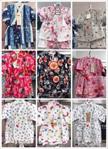 Spot Japanese baby children kimono pajamas home clothes