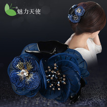 Hairclip head PAN card female flowers gripper hair elegant pan fa qi hair rhinestone headdress Queen