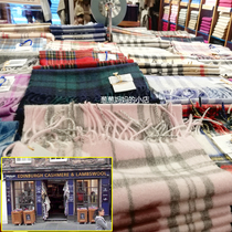 Spot UK Edinburgh Scotland England Plaid Scarf Men Women and Children Wool Cashmere Scarf