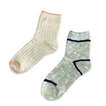 Songyong autumn winter mens womens couples socks cotton socks thick tube thick warm simple Joker home socks Japanese series