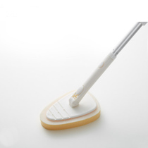Fish tank lengthened telescopic sponge brush cleaning brush cleaning tool acrylic large fish tank aquarium long handle brush