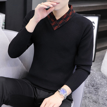 Youth casual sweater men wear 2021 Spring and Autumn New sweater Korean slim trend mens coat