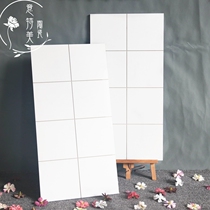  Simple kitchen lattice bread brick 300x600 bathroom wall brick Bathroom trough all-ceramic small white brick wall brick