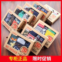 Cabaili Couple Underpants Mens Boxer Mid-waist Modal Cotton Womens breifs Sexy 3 Experiential Clothing