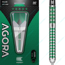 TARGET probe AGORA VERDE AV01 hard dart 90% tungsten steel straight tube 22 24g green