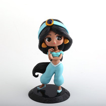 Cake decorated with Princess Aladdin handmade paparazzi toy hem Princess Jasmine Girl Birthday Baking Decorations