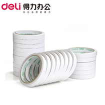 New product right-hand 30401 double-sided adhesive tape with white two sides glued cotton paper office handmade viscose with 1 2cm wide viscose