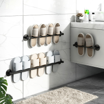 Bathroom toilet stall rack-free access toilet wall drain storage wall-mounted wall-mounted