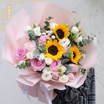 Mothers Day flowers mixed up Express Rose Bouquet Suzhou Tongcheng Distribution Flowers Doors Birthday Wishes