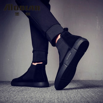 Martin Boots Gao mens shoes autumn winter sneakers anti-duvet shoes plus cotton shoes England casual shoes