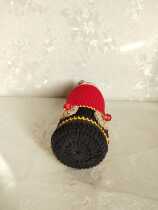 Hand-woven cup cover crossbody protective cover anti-scalding heat insulation universal cupboard creative cup set palace roll bead curtain system