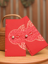 Wedding supplies personality creative big red bag retro wedding profit seal wedding red envelope red envelope