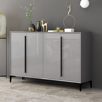 Light luxury shoe cabinet home door entrance partition cabinet large capacity storage hall Hall simple modern paint storage cabinet