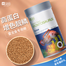 Reyron Fish Feed Assam Hallucinogenic Red Gem Baccareyron Fish Food Gold Glasses Snake Hair Color Grain Grain Cereals