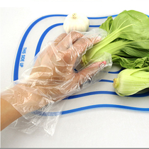 Disposable gloves thin handbag barbecue gloves transparent gloves 50 draw Japanese KM594