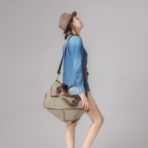 New Han Bag Three-Used Multi-Shared Handbag Handbag Men and Women Canvas Couple College Bag