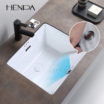 In-stage tub ceramic Laundry basin Deepwater Balcony Laundry Sink Laundry Sink with washboard Laundry disc Embedded table basin