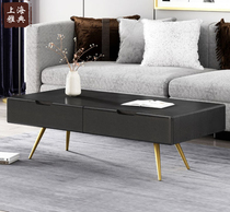 Special offer Nordic solid wood furniture oak drawer storage coffee table black light luxury American simple modern coffee table living room