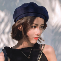 Berehat Lady Spring Summer Slim breathable retro Inron Pumpkin Cap 100 lapped Japanese Baby Han Prints of the Berehat Child