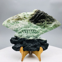  Chinas four famous jade Looking for soulmates in the mountains and rivers Dushan jade ornaments 4 7 kg m49