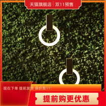 Restaurant lamp design sense modern simplicity Nordic Net red Italian designer round Lee Broom chandelier