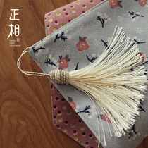 Modern simple table flag style coffee table table long strip TV cabinet tablecloth bed Nordic American cotton and linen Chinese style Europe