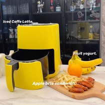 G DUCK Small Yellow Duck Air Fryer Household Multifunction Smart Large Capacity No Oil Fries Toasted Chicken Electric Fryer