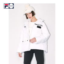 FILA FUSION× WM Baishan joint brand FILA tide brand womens down jacket new loose jacket in winter