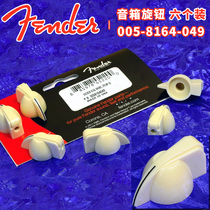 Fender Finda Original Fitting Guitar Speaker Knob Chicken Head Style White Knob Cap 0058164049