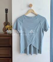  lululemon Quick Space Short Sleeve Yoga Speed Dry Breathable Sports Short Sleeves