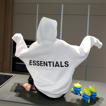 FOG FEAR OF GOD double line ESSENTIALS reflective letter High Street hoodie sweater men and women couples