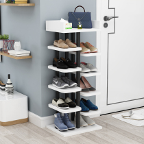 Simple shoe rack home economic shelf home interior beautiful space saving multi-layer storage iron shoe cabinet