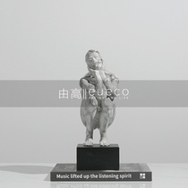 Modern extremely minimalist light and luxurious objects stylishments Sculptures Home Boilerplate Rooms Hotel Genguan Art Soft Adornment