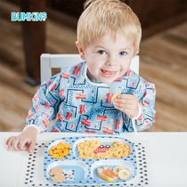 Bumkins Waterproof bib Dining Hood for baby hood Anti-wearing children Eating Clothes and Painting Long Sleeves